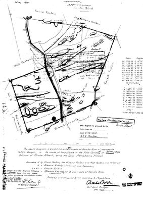 Scan of Surveyor-General diagram, December 1912
