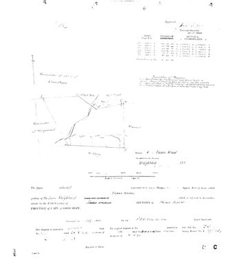 Scan of Surveyor-General diagram, 4933/1934, July 1934