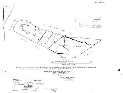 Scan of Surveyor-General diagram, B 358/1833, August 1833