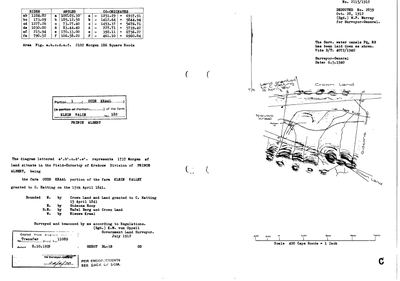 Scan of Surveyor-General diagram, 2115/1912, July 1912
