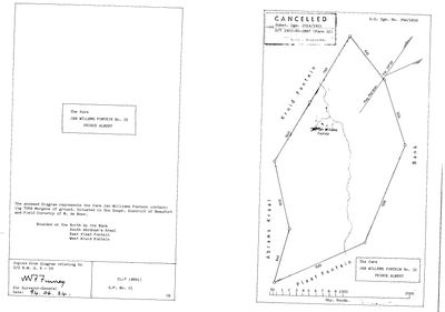 Scan of Surveyor-General diagram, 354/1834, 1834