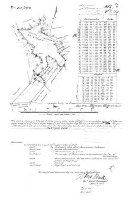 Scan of Surveyor-General diagram, Fr. 815/1914, March 1914