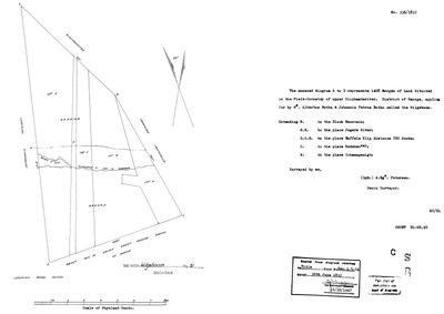 Scan of Surveyor-General diagram, 336/1832, 1832