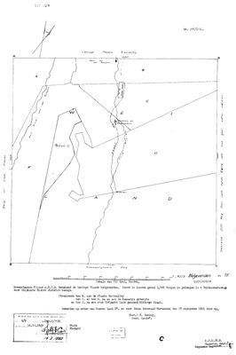 Scan of Surveyor-General diagram, 257/1821, 1821