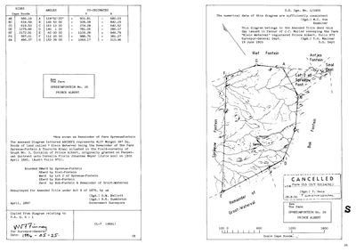 Skandering van Landmeter-generaal-kaart, 1/1903, April 1897