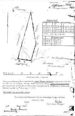 Skandering van Landmeter-generaal-kaart, 3273/1933, Januarie 1919