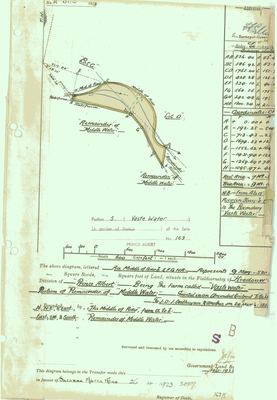 Skandering van Landmeter-generaal-kaart, A.332/1923, Februarie 1923