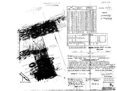 Skandering van Landmeter-generaal-kaart, 1177/1940, Januarie 1940