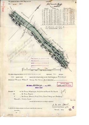 Skandering van Landmeter-generaal-kaart, 1016/1913, Maart 1913