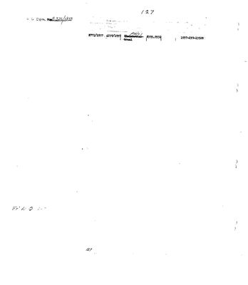 Skandering van Kaart se keersy, B.326/1833 (verso), September 1833