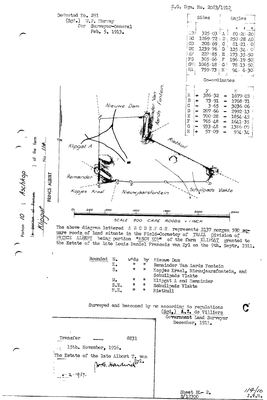 Skandering van Landmeter-generaal-kaart, 2083/1912, Desember 1911