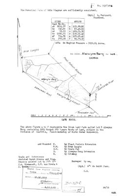 Skandering van Landmeter-generaal-kaart, 313/1874, 1874