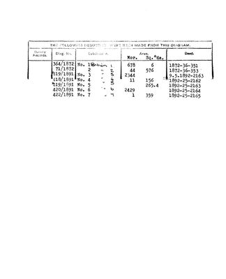 Skandering van Landmeter-generaal-kaart, 339/1820 (deduction table), 17 Februarie 1820