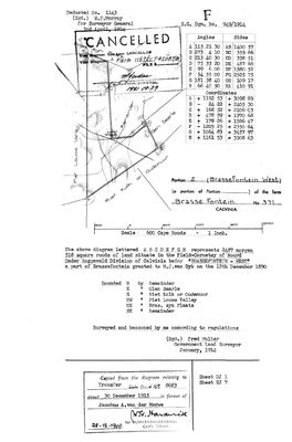Skandering van Landmeter-generaal-kaart, 949/1914, Januarie 1914