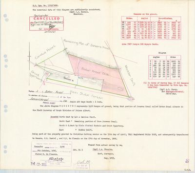 Skandering van Landmeter-generaal-kaart, 1319/1896, Mei 1893