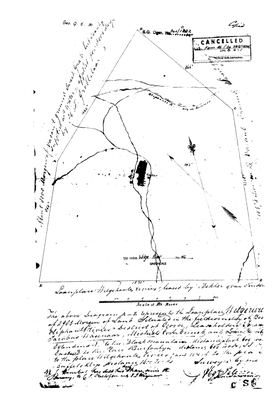 Skandering van Landmeter-generaal-kaart, 340/1832, 1832