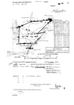 Skandering van Landmeter-generaal-kaart, B416/1927, September 1925