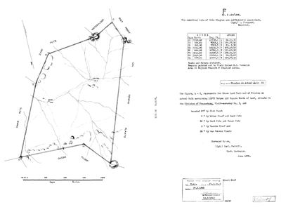 Skandering van Landmeter-generaal-kaart, B 459/1870, Junie 1870