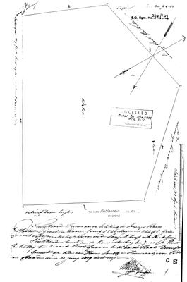 Skandering van Landmeter-generaal-kaart, 298/1819, 1819