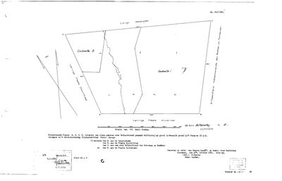Skandering van Landmeter-generaal-kaart, 240/1821, 1821