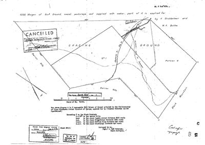 Skandering van Landmeter-generaal-kaart, B344/1832, 1832