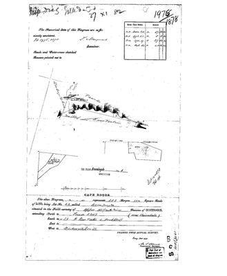 Skandering van Landmeter-generaal-kaart, 1976/1878, 1878